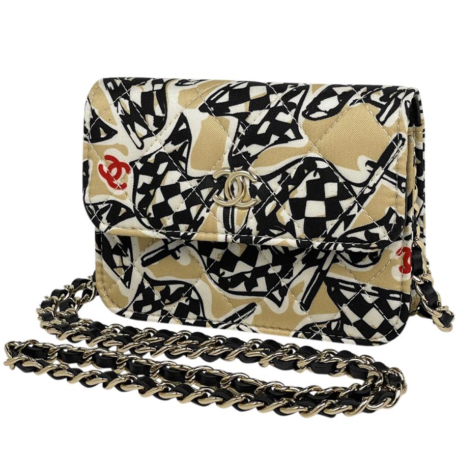 CHANEL シャネル ココマーク チェーン ショルダーバッグ マトラッセ  