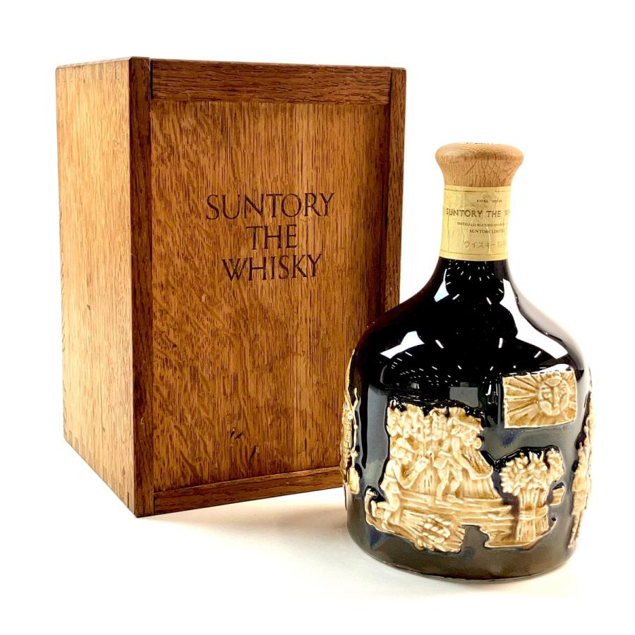 SUNTORY WHISKY サントリー ウイスキー陶器ボトル有田焼760ml