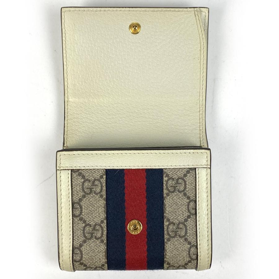 GUCCI グッチ GG 二つ折り 財布 オフィディア 札入れ 小銭入れ GUCCI グッチ GG 二つ折り 財布 オフィディア 札入れ 小銭入れ