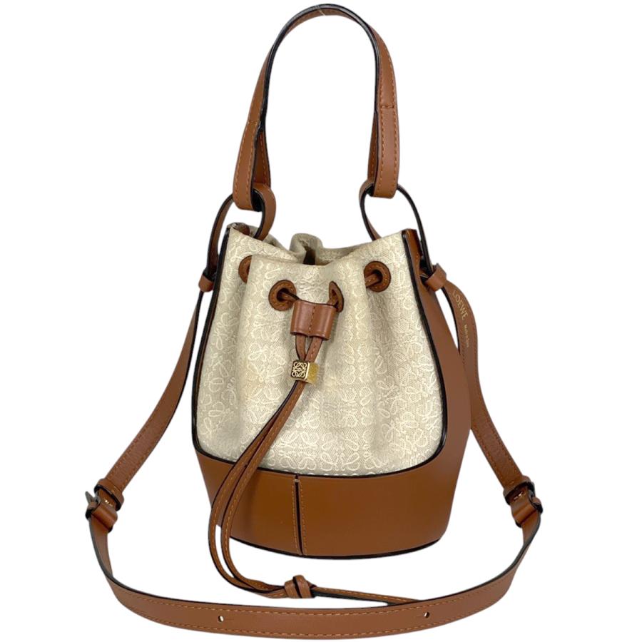 LOEWE（ロエベ） アナグラム バルーンバッグ ミニ 斜め掛け ポシェット 