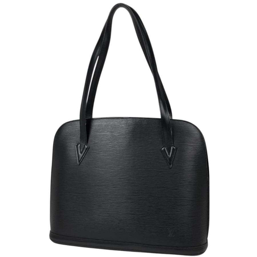 LOUIS VUITTON ルイ ヴィトン エピ リュサック ショルダーバッグ トートバッグ ショルダートート レザー ノワール 黒 ブラック M52282 LOUIS VUITTON（ルイ・ヴィトン） リュサック 肩掛け トートバッグ