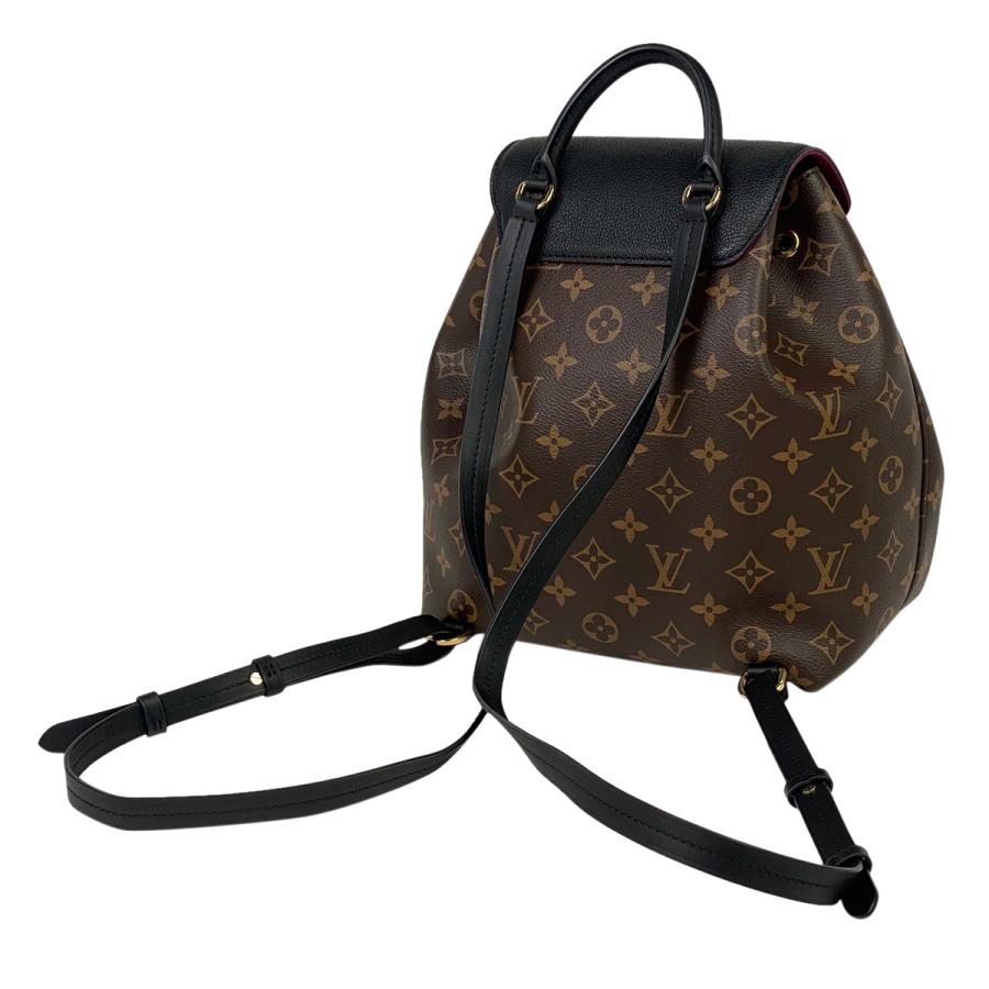 ルイ・ヴィトン Louis Vuitton モンスリ NM PM バックパック デイパック リュック モノグラム ブラウン ブラック M45515 レディース 中古｜kaipre｜05