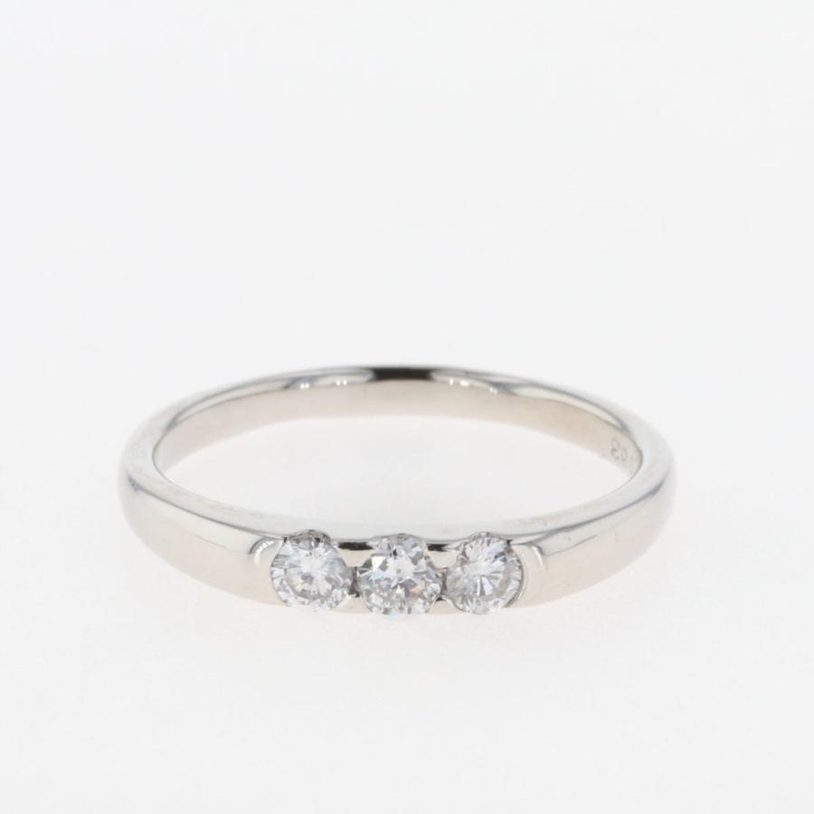 メレダイヤ デザインリング プラチナ 指輪 リング 13.5号 Pt900  