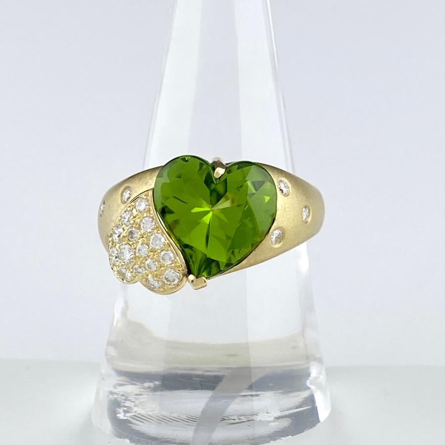 ハートモチーフ べし デザインリング プラチナ 指輪 メレダイヤ リング  