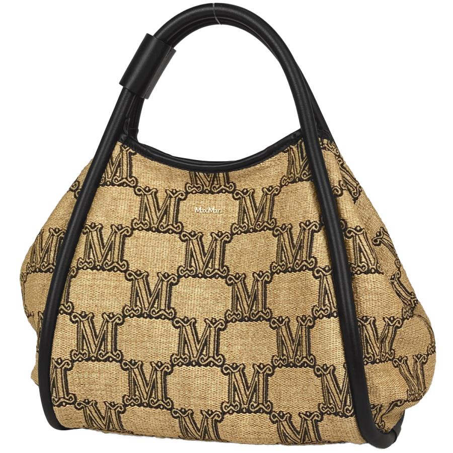 マックスマーラ MAX MARA ロゴ トートバッグ 2WAY ショルダーバッグ 