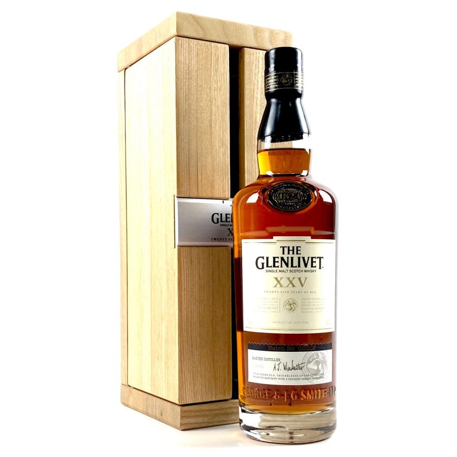 グレンリベット 25年 XXV シングルモルト 700ml スコッチウイスキー  