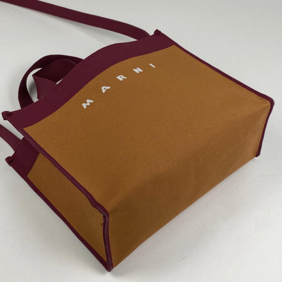 MARNI マルニ ジャガード スモール ショッピングバッグ 2WAY MARNI マルニ ジャガード スモール ショッピングバッグ 2WAY