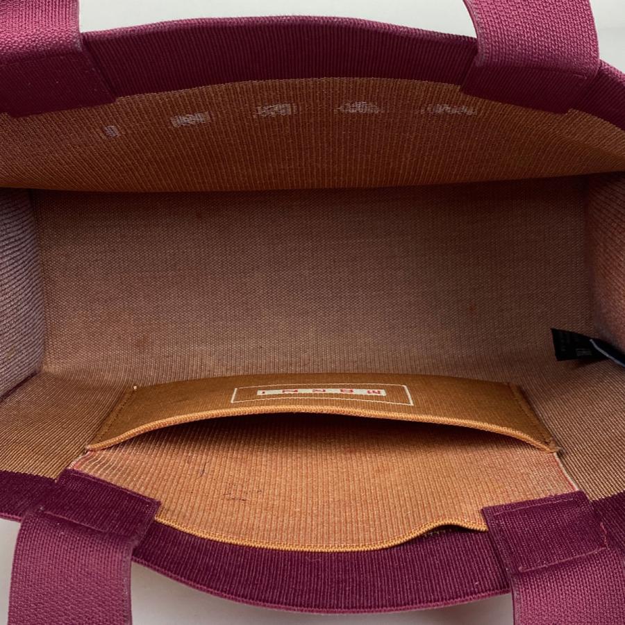 MARNI マルニ ジャガード スモール ショッピングバッグ 2WAY MARNI マルニ ジャガード スモール ショッピングバッグ 2WAY