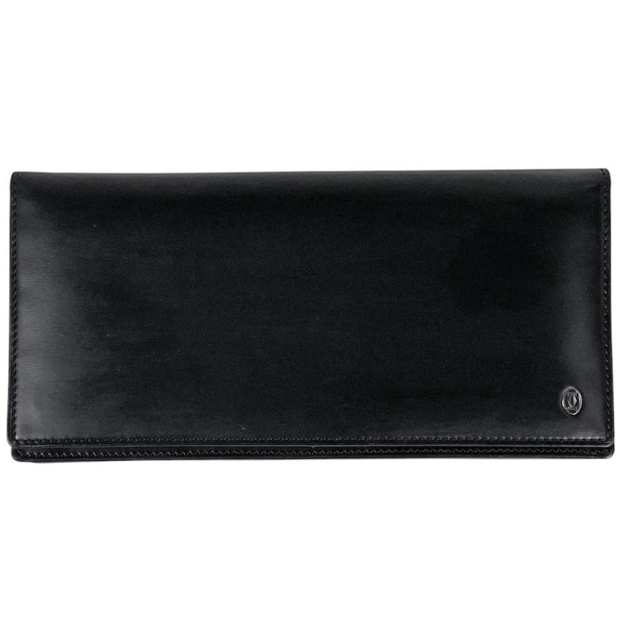 【未使用級】 Cartier カルティエ パシャ 二つ折り長財布 ブラック 人気 Cartier カルティエ CARTIER パシャ 二つ折り 長財布 レザー