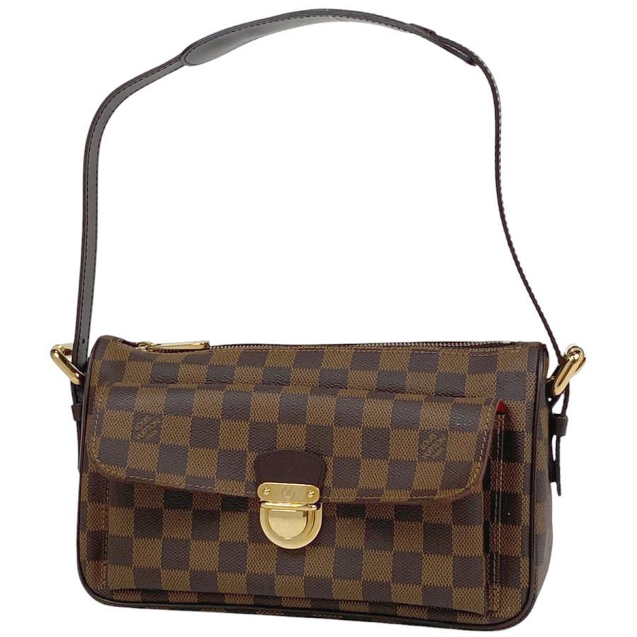 【極美品】ルイヴィトン ダミエ ラヴェッロ GM ショルダーバッグ ブラウン LOUIS VUITTON（ルイ・ヴィトン） ラヴェッロ GM 肩掛け ショルダー