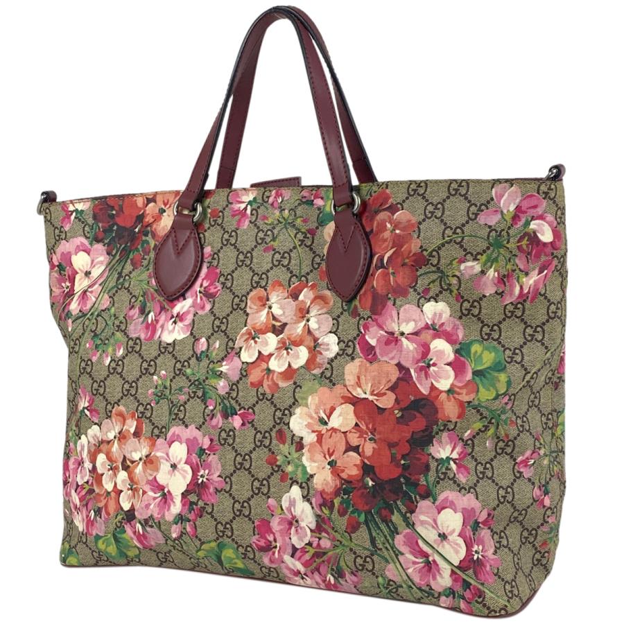 グッチ GUCCI GGブルームス トートバッグ 2WAY ショルダーバッグ 花柄 