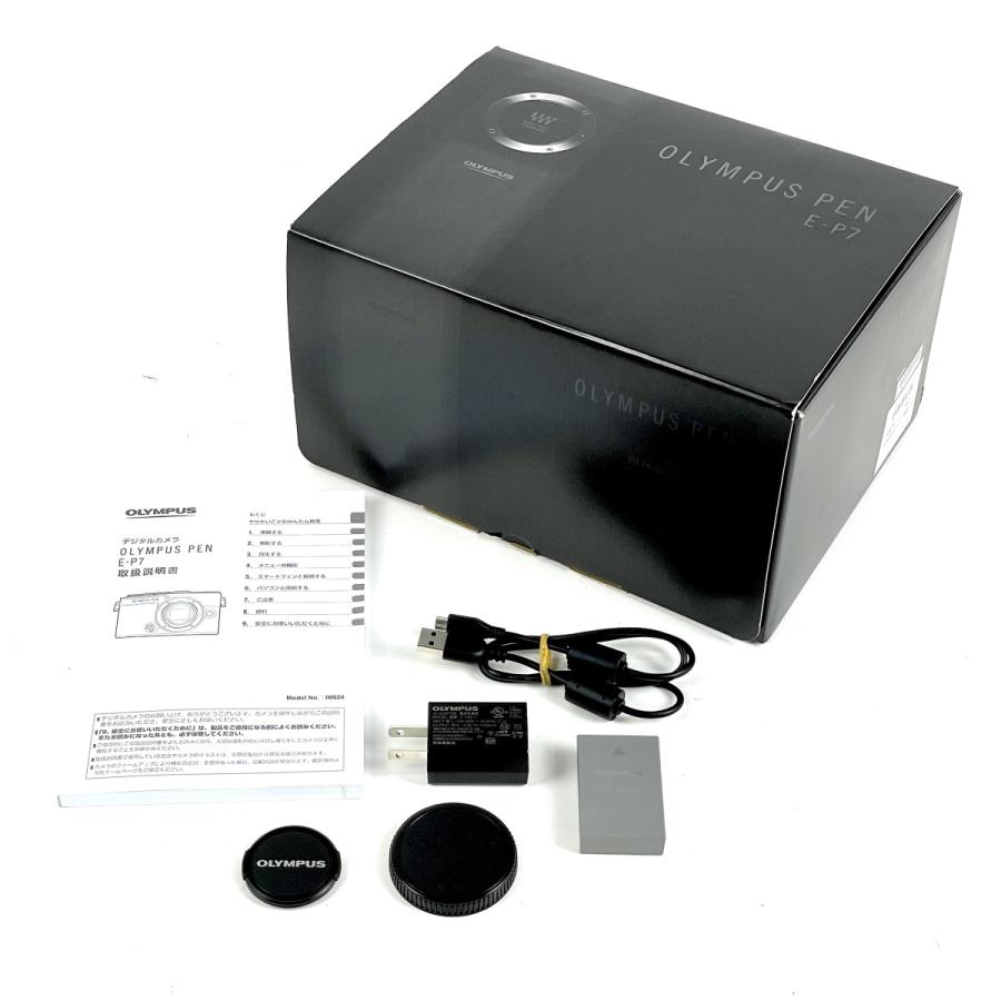 OLYMPUS PEN E-P7 ミラーレス一眼 フル+付属品多数【中古】 オリンパス（OLYMPUS） OLYMPUS PEN E-P7 14-42mm EZレンズキット