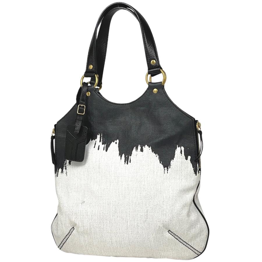 イヴ・サンローラン YVES SAINT LAURENT デザイン トートバッグ メトロ 