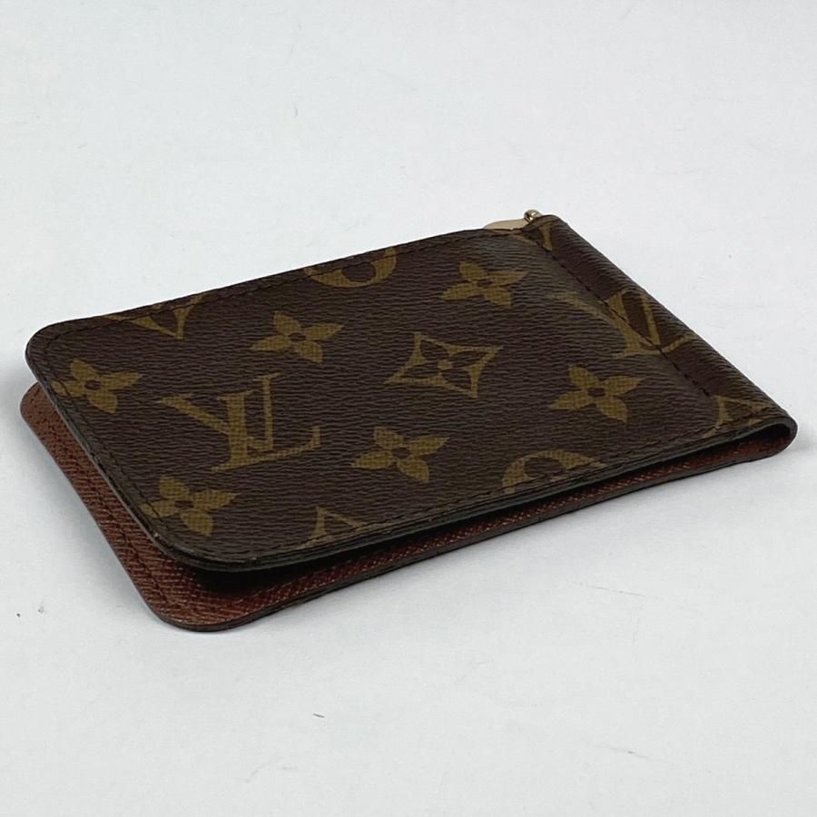 ルイ・ヴィトン Louis Vuitton ポルトフォイユ パンス マネークリップ  二つ折り財布 モノグラム ブラウン M66543 中古  ラッピング可｜kaipre｜02