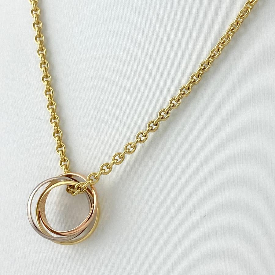 Cartier カルティエ CARTIER ベビートリニティ ネックレス YG イエロー 