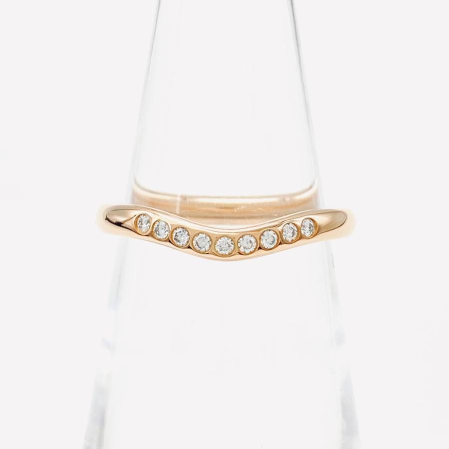 TIFFANY&Co. ティファニー バンドリング PG ピンクゴールド メレダイヤ  
