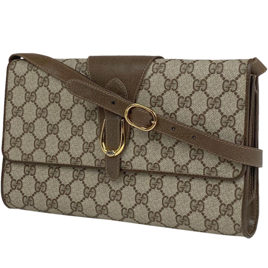 グッチ GUCCI GG柄 ショルダーバッグ 2WAY クラッチバッグ オールド 