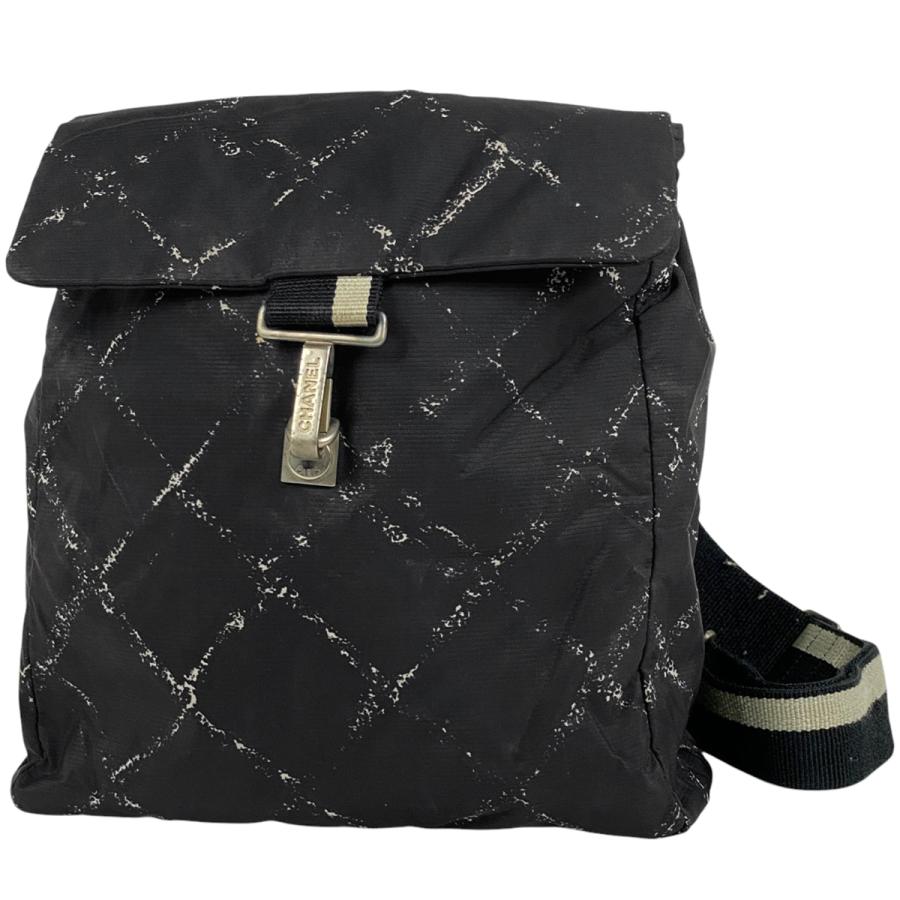 CHANEL シャネル 旧トラベルライン リュックサック 格子柄 デイ CHANEL シャネル 旧トラベルライン リュックサック 格子柄 デイ