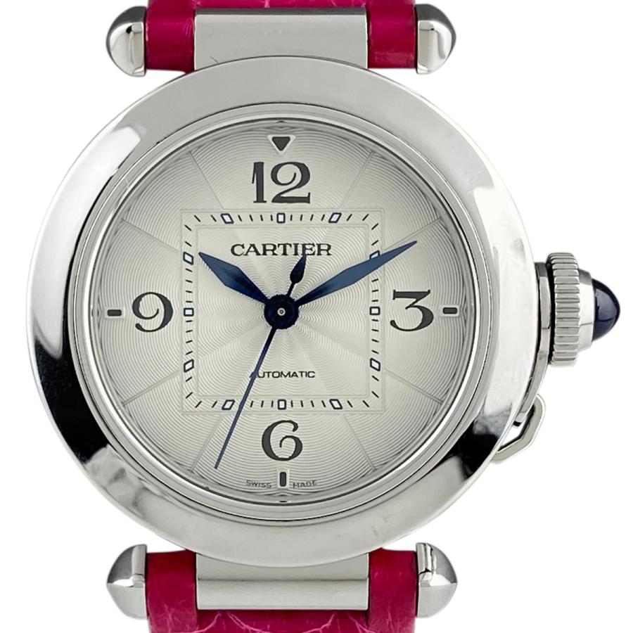Cartier カルティエ CARTIER パシャ ドゥ WSPA0012 腕時計 SS レザー  