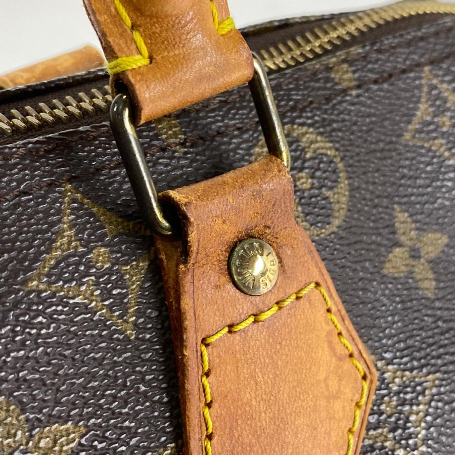 ルイ・ヴィトン Louis Vuitton スピーディ 30 ボストンバッグ 通勤 ハンドバッグ モノグラム ブラウン M41526 レディース 中古｜kaipre｜05