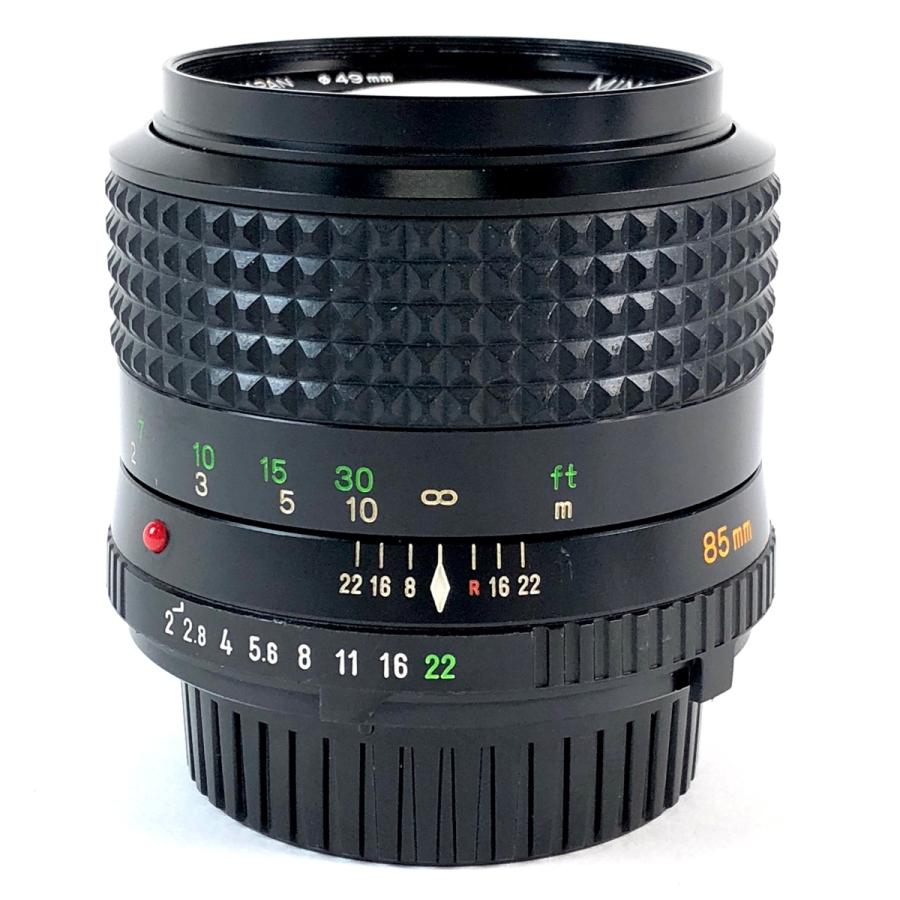 レンズ(単焦点) MINOLTA MD 85mm f2 ミノルタ MINOLTA MD ROKKOR 85mm F2 一眼カメラ用レンズ（マニュアル