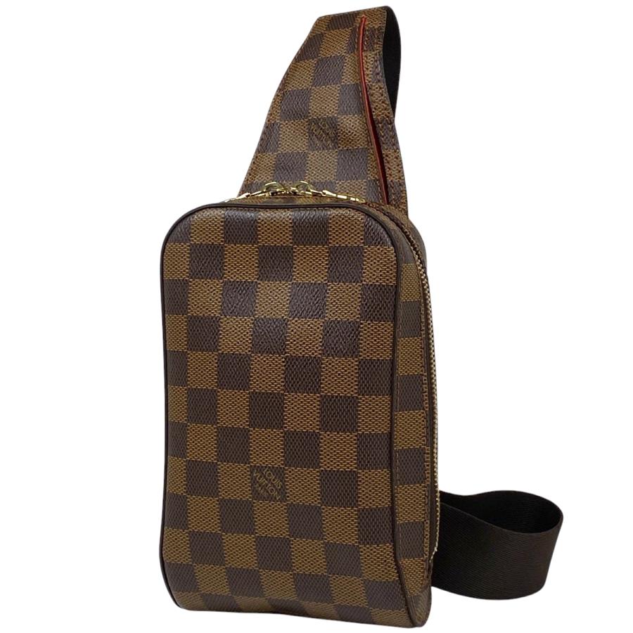 ルイヴィトン ダミエ レザー ジェロニモス ウエスト ボディ バッグ ブラウン. LOUIS VUITTON（ルイ・ヴィトン） ジェロニモス ウエストバッグ