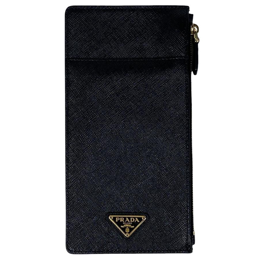 PRADA プラダ ロゴプレート カードケース ドキュメントホルダー  