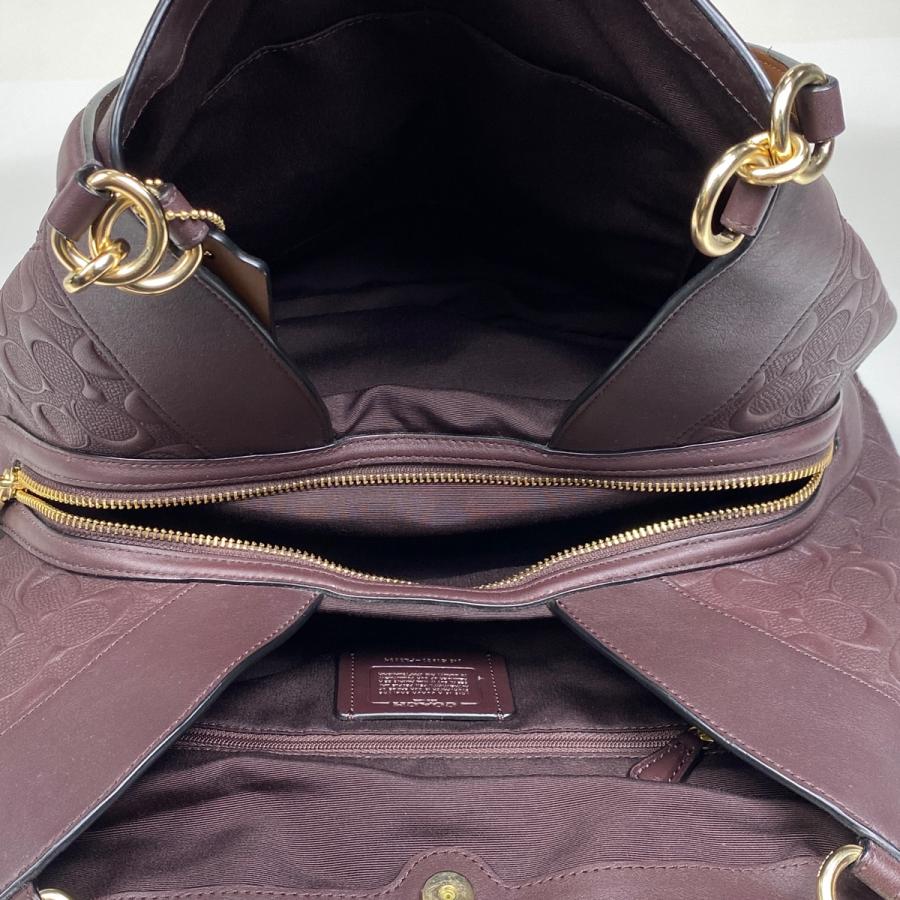 COACH（コーチ） シグネチャー ショルダーバッグ ロゴ トートバッグ 