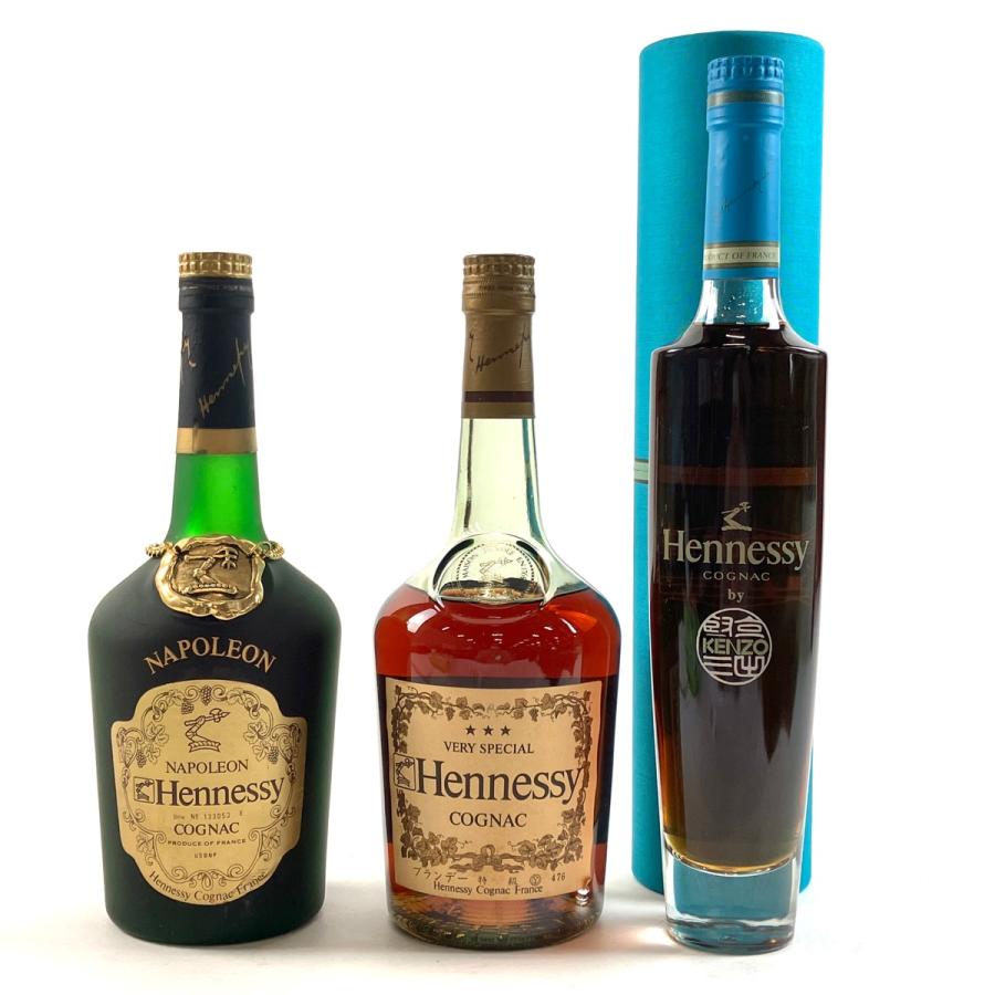 3本 ヘネシー Hennessy ナポレオン ベリースペシャル ケンゾー 