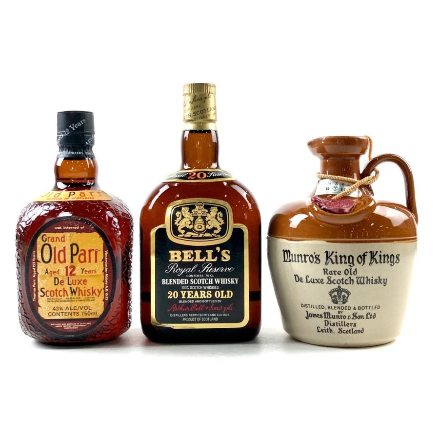 オールドパー12年 3本セット 750ml まとめ売り スコッチウイスキー 古