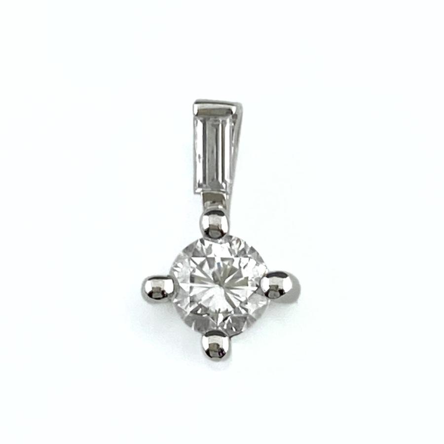 ダイヤモンド ペンダントトップ プラチナ メレダイヤ Pt900 中古 在庫  