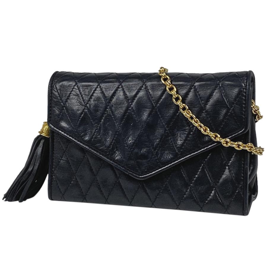 CHANEL シャネル ココマーク チェーン ショルダーバッグ マトラッセ  