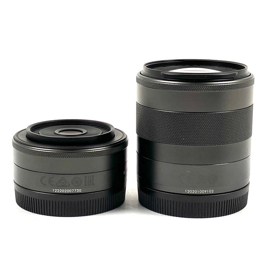 キヤノン Canon EOS M ダブルレンズキット ブラック デジタル ミラー