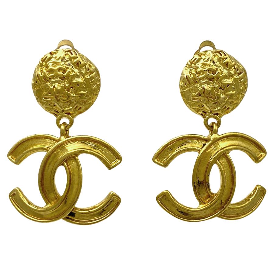 シャネル CHANEL ココマーク イヤリング スイング イヤリング GP 