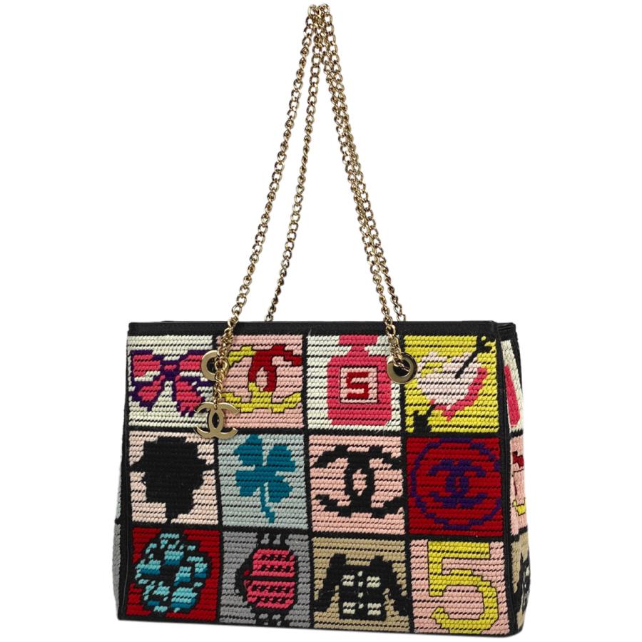 CHANEL シャネル アイコン チェーン ショルダーバッグ ココ CHANEL シャネル アイコン チェーン ショルダーバッグ ココ