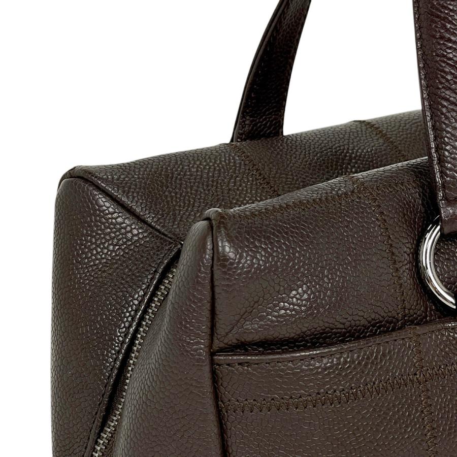 CHANEL シャネル チョコバー ハンドバッグ 肩掛け ロゴ ミニ CHANEL シャネル チョコバー ハンドバッグ 肩掛け ロゴ ミニ
