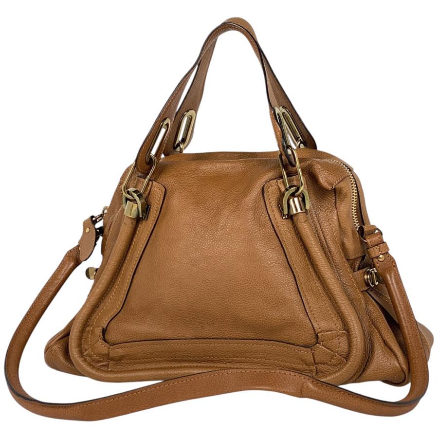 クロエ　パラティ　ショルダーバッグ　ハンドバック　ブラウン　レディース Chloe（クロエ） パラティ ハンドバッグ 2WAY ショルダーバッグ