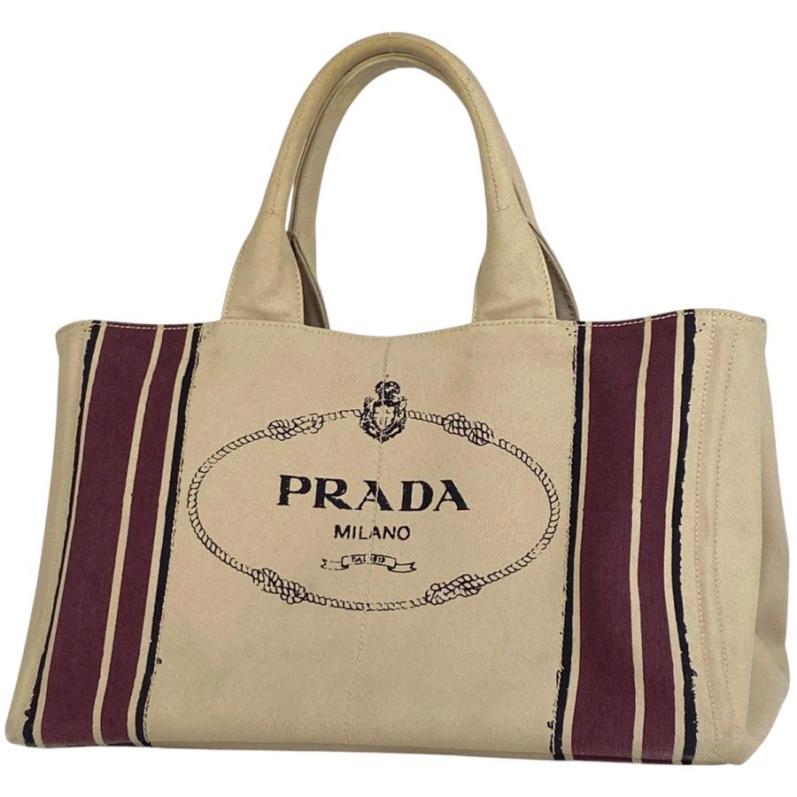PRADA プラダ カナパ トート 手提げ 肩掛け トートバッグ キャンバス 