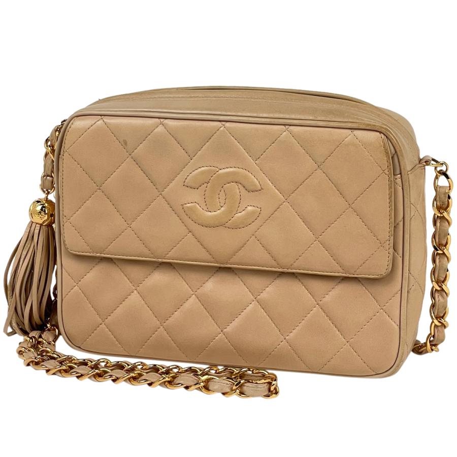 CHANEL シャネル ココマーク フリンジ チェーン ショルダーバッグ  