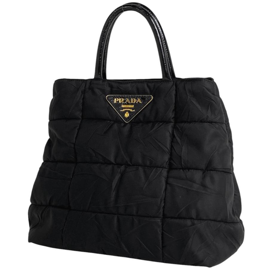 プラダ PRADA ロゴプレート ハンドバッグ 2WAY ショルダーバッグ  