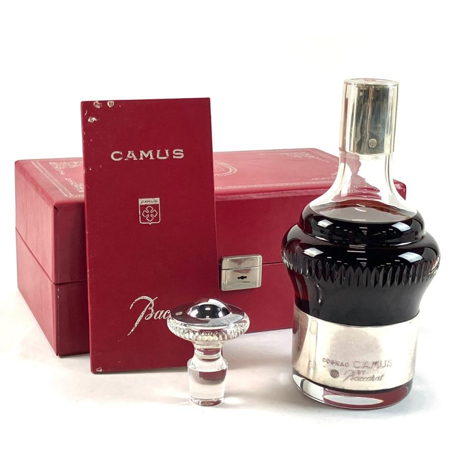 CAMUS カミュ シルバートップ バカラボトル 700ml ブランデー CAMUS カミュ シルバートップ バカラボトル 700ml ブランデー