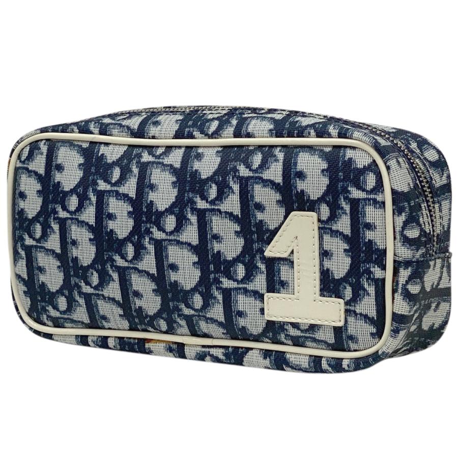 クリスチャンディオール Christian Dior トロッター柄 ポーチ 小物入れ 