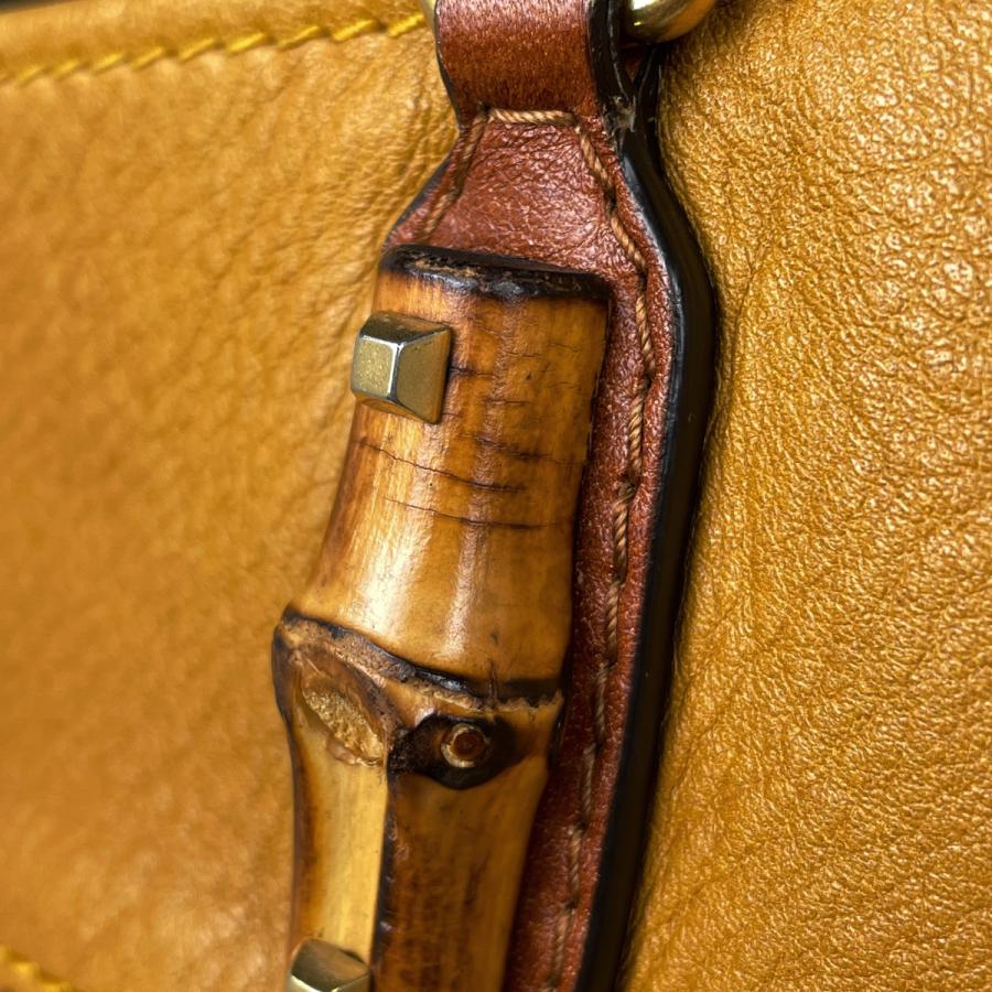 GUCCI（グッチ） GUCCI GG柄 トートバッグ バンブー ハンドバッグ