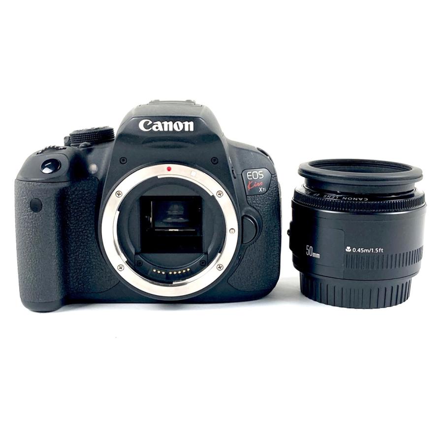 キヤノン Canon EOS Kiss X7i＋EF 50mm F1.8 II デジタル 一眼レフ  