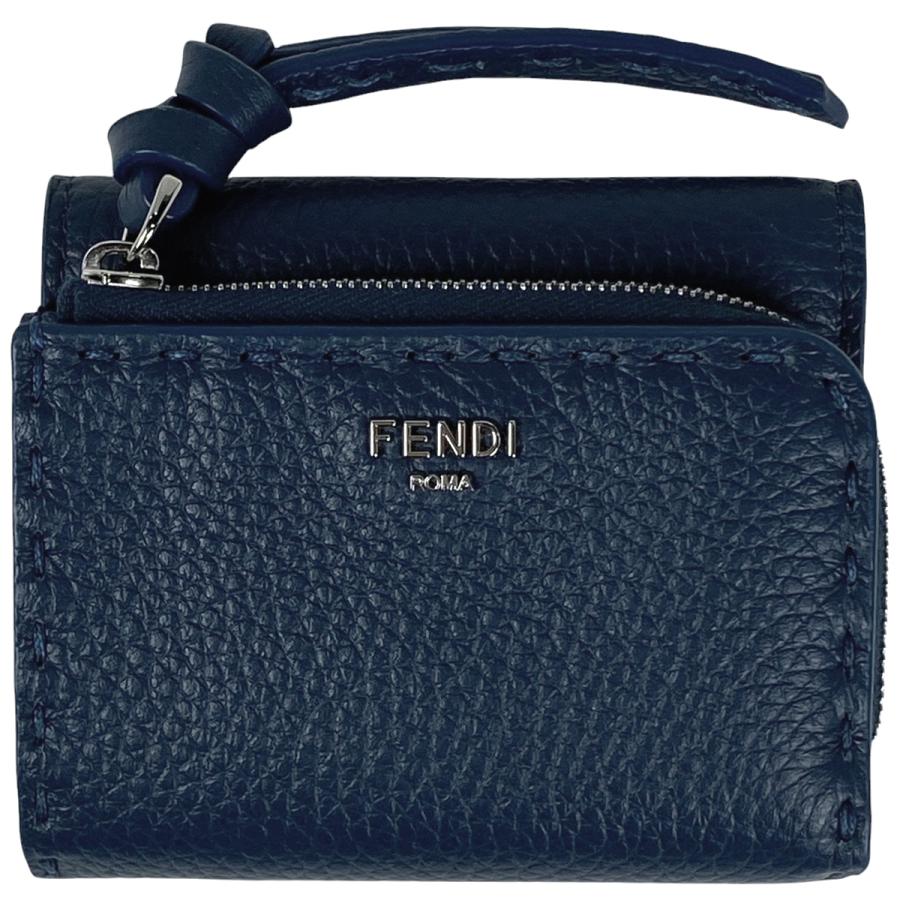 FENDI フェンディ ロゴ ピーカブー 三つ折り財布 コンパクト FENDI フェンディ ロゴ ピーカブー 三つ折り財布 コンパクト