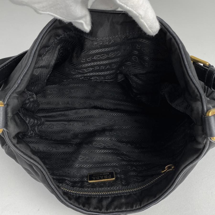 PRADA プラダ ロゴプレート ショルダーバッグ ワンショルダー PRADA プラダ ロゴプレート ショルダーバッグ ワンショルダー