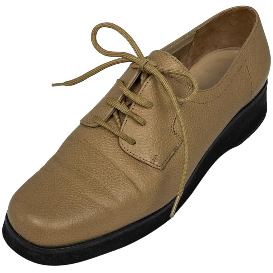 Salvatore Ferragamo ブラウン レースアップシューズ