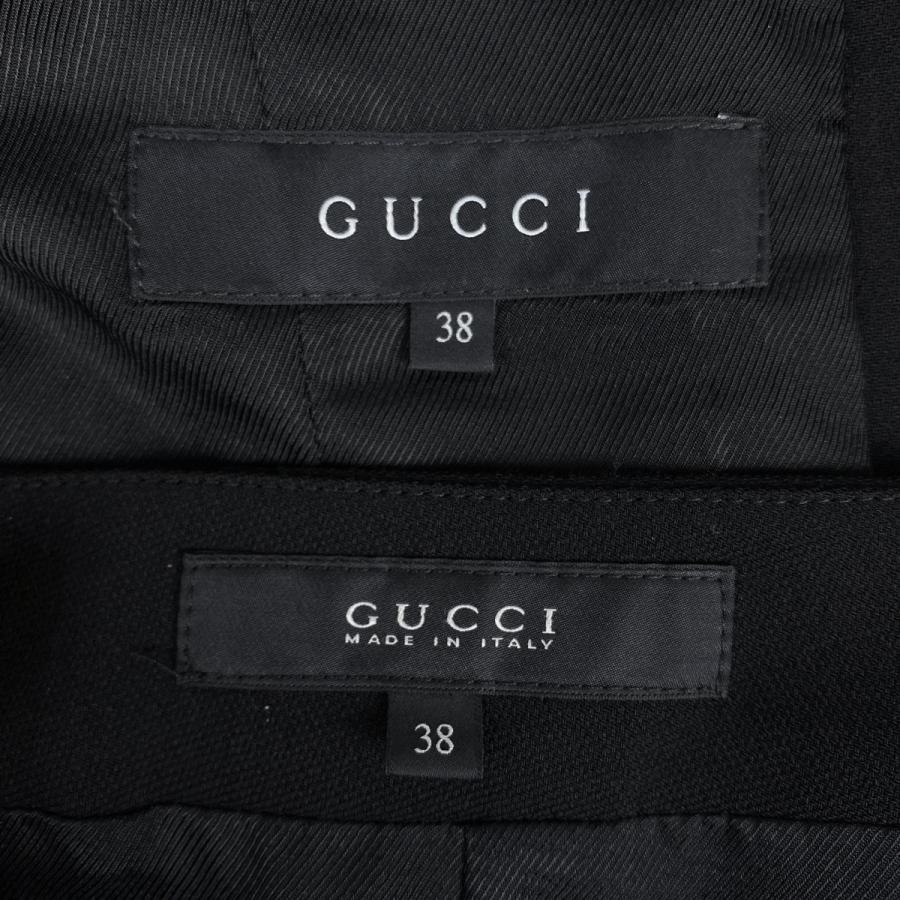 GUCCI グッチ ロゴボタン セットアップスーツ タイト スーツ上下 