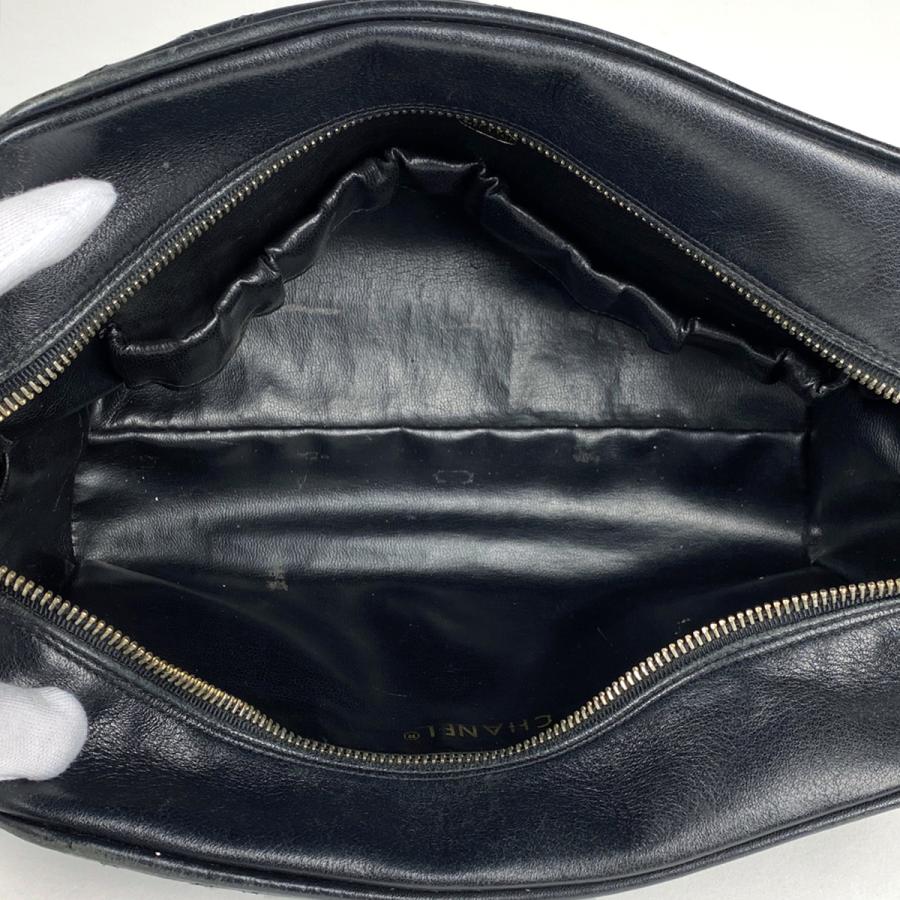 シャネル CHANEL ビコローレ ポーチ ココマーク セカンドバッグ 化粧 