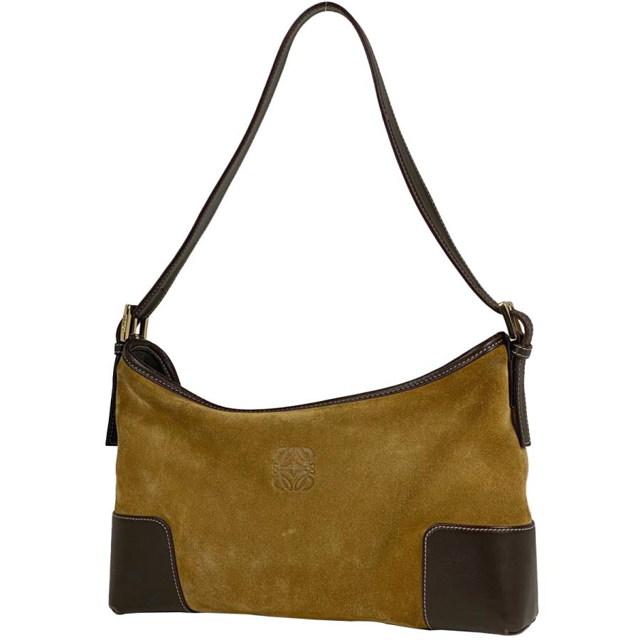 LOEWE ロエベ アナグラム ショルダーバッグ ワンショルダー スエード  